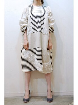 「MANA（マナ）のアイテム」を使った、chaosbohemiaさん（レディース・156cm）の夏コーディネート