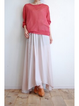 「hippiness（ヒッピネス）のアイテム」を使った、chaosbohemiaさん（レディース・156cm）の秋コーディネート