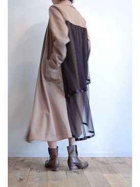 「Vialis（ビアリス）のアイテム」を使った、chaosbohemiaさん（レディース・156cm）の秋コーディネート