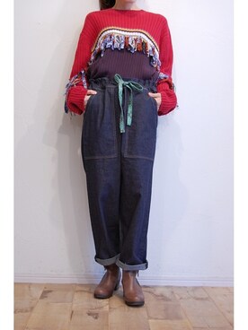 「Vialis(ビアリス)のアイテム」を使った、chaosbohemiaさん(レディース・156cm)の秋コーディネート