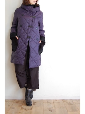 「タイパンツ」｜「アイテム（ジャケット/アウター）」を使った、chaosbohemiaさん（レディース・165cm）の秋コーディネート
