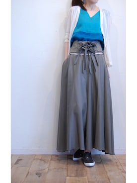 「MANA（マナ）のアイテム」を使った、chaosbohemiaさん（レディース・156cm）の冬コーディネート