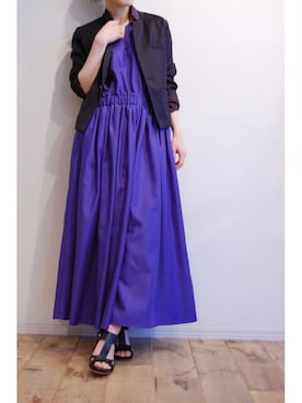「RehersalL（リハーズオール）のアイテム」を使った、chaosbohemiaさん（レディース・156cm）の冬コーディネート