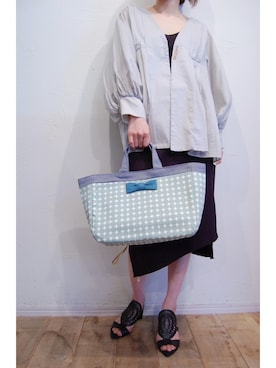 「intoxic.（イントキシック）のアイテム（バッグ）」を使った、chaosbohemiaさん（レディース・156cm）の冬コーディネート