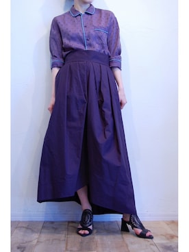 「tiny dinosaur（タイニーダイナソー）のアイテム」を使った、chaosbohemiaさん（レディース・156cm）の春コーディネート