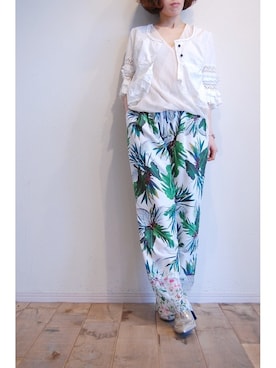 「MANA（マナ）のアイテム（シューズ）」を使った、chaosbohemiaさん（レディース・156cm）の春コーディネート