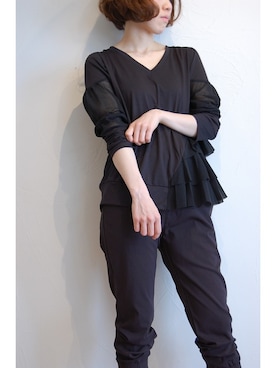 「pullover」｜chaosbohemiaさん（レディース・156cm）の春コーディネート
