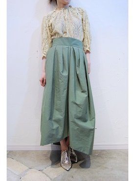 「tiny dinosaur（タイニーダイナソー）のアイテム」を使った、chaosbohemiaさん（レディース・156cm）の春コーディネート