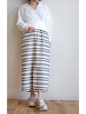 「margaux（マルゴー）のアイテム」を使った、chaosbohemiaさん（レディース・156cm）の春コーディネート