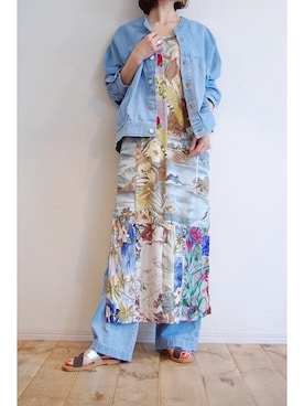 「Vialis（ビアリス）のアイテム」を使った、chaosbohemiaさん（レディース・165cm）の春コーディネート