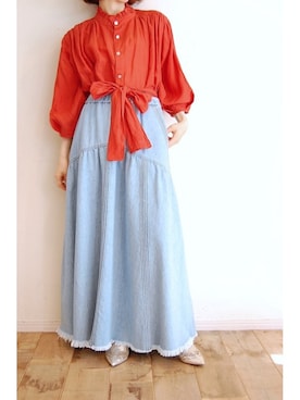 chaosbohemiaさん（レディース・156cm）の春コーディネート