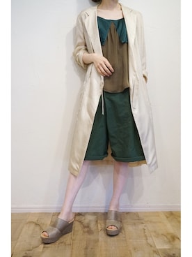 「ROSIER（ロジア）のアイテム」を使った、chaosbohemiaさん（レディース・156cm）の夏コーディネート