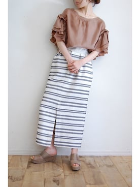 「Vialis(ビアリス)のアイテム」を使った、chaosbohemiaさん(レディース・156cm)の夏コーディネート