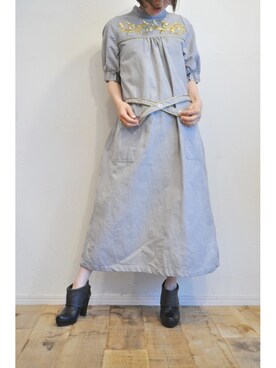 「RehersalL（リハーズオール）のアイテム」を使った、chaosbohemiaさん（レディース・156cm）の夏コーディネート