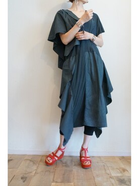 「Vialis（ビアリス）のアイテム」を使った、chaosbohemiaさん（レディース・165cm）の夏コーディネート