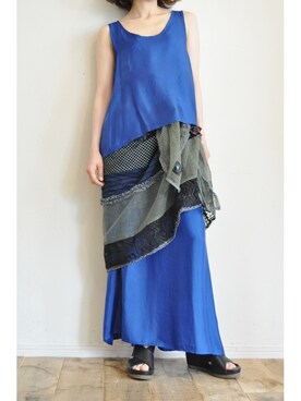 「Vialis（ビアリス）のアイテム」を使った、chaosbohemiaさん（レディース・156cm）の夏コーディネート