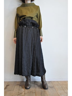 「tiny dinosaur（タイニーダイナソー）のアイテム」を使った、chaosbohemiaさん（レディース・156cm）の秋コーディネート