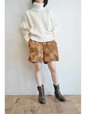 「Vialis（ビアリス）のアイテム」を使った、chaosbohemiaさん（レディース・156cm）の秋コーディネート