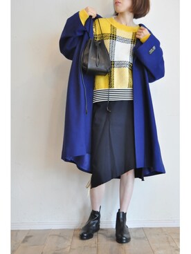「thomasmagpie」｜「アイテム（ブーツ）」を使った、chaosbohemiaさん（レディース・156cm）の秋コーディネート