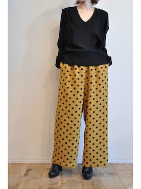 「カシミヤ」｜chaosbohemiaさん（レディース・156cm）の秋コーディネート