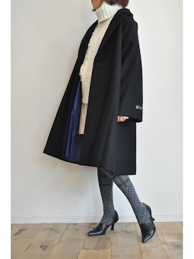 「MARECHAL TERRE（マルシャルテル）のアイテム」を使った、chaosbohemiaさん（レディース・156cm）の秋コーディネート