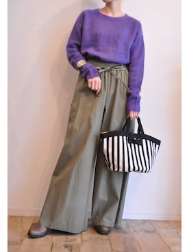 「intoxic.（イントキシック）のアイテム」を使った、chaosbohemiaさん（レディース・156cm）の秋コーディネート