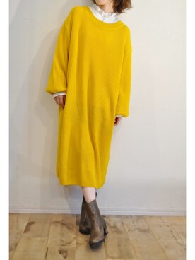 「Vialis(ビアリス)のアイテム」を使った、chaosbohemiaさん(レディース・156cm)の冬コーディネート