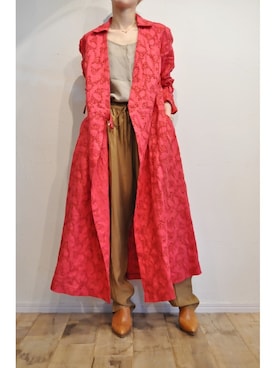 「hippiness（ヒッピネス）のアイテム」を使った、chaosbohemiaさん（レディース・156cm）の冬コーディネート
