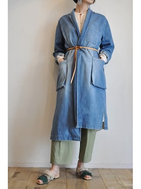 「saranam（サラナン）のアイテム」を使った、chaosbohemiaさん（レディース・165cm）の冬コーディネート