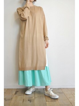 「thomasmagpie」｜「アイテム（ワンピース）」を使った、chaosbohemiaさん（レディース・165cm）の冬コーディネート