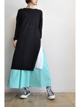 「thomasmagpie」｜「アイテム（ワンピース）」を使った、chaosbohemiaさん（レディース・165cm）の冬コーディネート