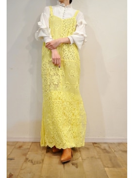 「RehersalL（リハーズオール）のアイテム」を使った、chaosbohemiaさん（レディース・156cm）の春コーディネート