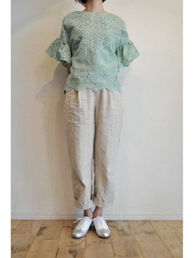 「margaux（マルゴー）のアイテム」を使った、chaosbohemiaさん（レディース・165cm）の春コーディネート