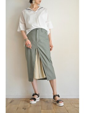「blanc basque」｜chaosbohemiaさん（レディース・165cm）の春コーディネート