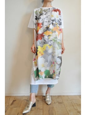 「tiny dinosaur（タイニーダイナソー）のアイテム」を使った、chaosbohemiaさん（レディース・165cm）の春コーディネート