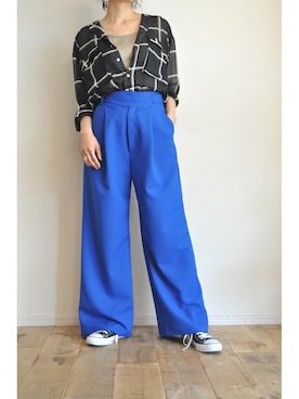 「hippiness（ヒッピネス）のアイテム」を使った、chaosbohemiaさん（レディース・165cm）の夏コーディネート