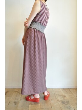 「RehersalL（リハーズオール）のアイテム」を使った、chaosbohemiaさん（レディース・165cm）の夏コーディネート