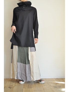 「RehersalL（リハーズオール）のアイテム」を使った、chaosbohemiaさん（レディース・165cm）の夏コーディネート
