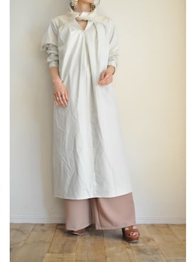 「tiny dinosaur（タイニーダイナソー）のアイテム」を使った、chaosbohemiaさん（レディース・165cm）の夏コーディネート