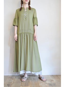 「hippiness（ヒッピネス）のアイテム」を使った、chaosbohemiaさん（レディース・168cm）の秋コーディネート