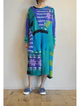 「モヘア」｜chaosbohemiaさん（レディース・165cm）の秋コーディネート