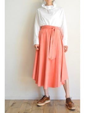 「margaux（マルゴー）のアイテム」を使った、chaosbohemiaさん（レディース・165cm）の秋コーディネート