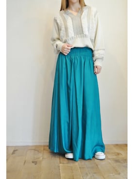 「hippiness（ヒッピネス）のアイテム」を使った、chaosbohemiaさん（レディース・168cm）の秋コーディネート