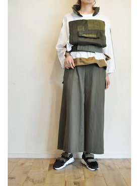 「RehersalL（リハーズオール）のアイテム」を使った、chaosbohemiaさん（レディース・165cm）の冬コーディネート