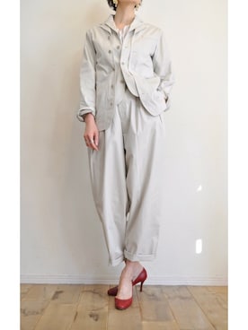 「Thomas magpie（トーマスマグパイ）のアイテム」を使った、chaosbohemiaさん（レディース・165cm）の冬コーディネート