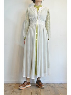 「RehersalL（リハーズオール）のアイテム（その他アウター）」を使った、chaosbohemiaさん（レディース・165cm）の春コーディネート