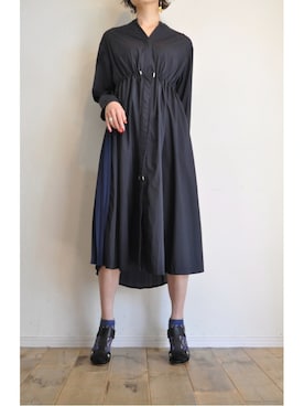 「プリーツ」｜chaosbohemiaさん（レディース・165cm）の春コーディネート