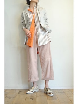 「thomasmagpie」｜「アイテム（シューズ）」を使った、chaosbohemiaさん（レディース・165cm）の春コーディネート