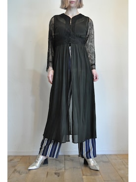 「RehersalL（リハーズオール）のアイテム（その他アウター）」を使った、chaosbohemiaさん（レディース・168cm）の春コーディネート