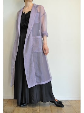 「RehersalL（リハーズオール）のアイテム（その他アウター）」を使った、chaosbohemiaさん（レディース・165cm）の春コーディネート